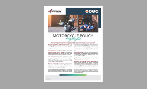 Motorcycle Highlights Flyer