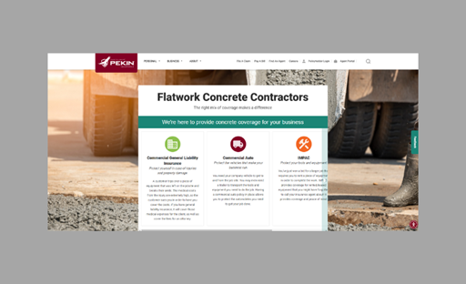 Flatwork Landing Page
