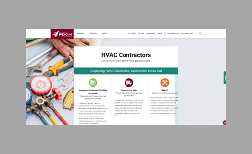 HVAC Landing Page