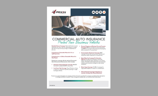 4074 Commercial Auto Flyer