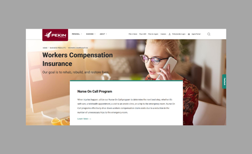 Workers Comp Landing Page