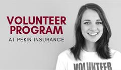 Pekin Insurance Volunteer Program Graphic