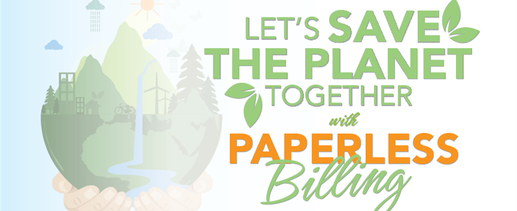 Paperless billing graphic