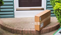 Package on porch